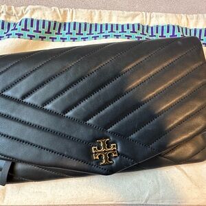 Tory Burch Chevron Clutch